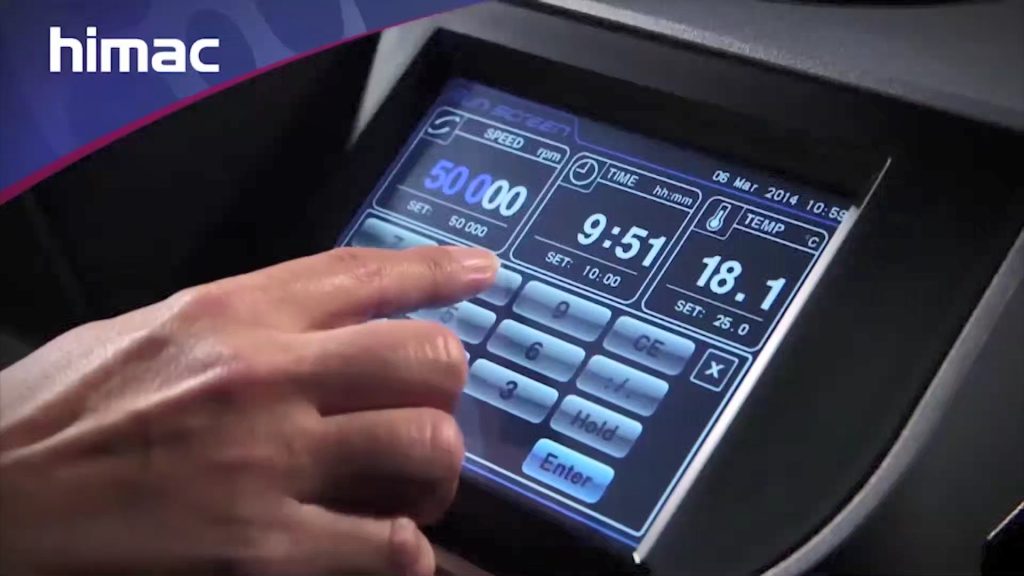HITACHI离心机用户操作视频